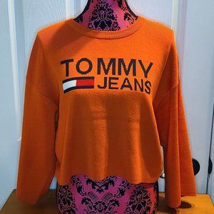 Tommy Hilfiger Orange Long Sleeve Top